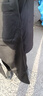 啄木鸟高档羊羔绒休闲裤加绒加厚男士商务西裤弹力直筒宽松中年爸爸裤子 S-黑色【羊羔】正品 加绒 33码【2尺6腰围】140-150斤 实拍图