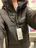鸭鸭（YAYA）反季羽绒服男短款冬季新款鸭绒连帽户外加厚商务休闲保暖外套Y 黑色-AE3B768211A M 实拍图
