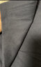 尚都比拉冬季时尚通勤斜纹磨毛小众高腰双侧口袋裙裤 炭灰色 L  实拍图