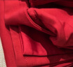 松山棉店商场同款睡衣女情侣家居服男士睡衣棉加莫代尔开衫套装 女士-刺绣-红色 165 晒单实拍图