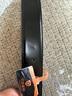 菲拉格慕（Ferragamo）男士牛皮黑扣腰带 黑色 679535 644557 95 实拍图