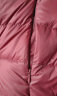 鸭鸭（YAYA）轻薄羽绒服女2023年秋冬季新款新国标休闲连帽保暖轻便韩版外套 酒红 XL 晒单实拍图