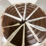 约翰丹尼9寸皇家丝滑巧克力蛋糕1050g/盒 10片 下午茶点心情人节甜品 实拍图