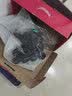 美洲狮（COUGAR）轮滑鞋成人 溜冰鞋平花休闲可调男女专业直排全肉实心轮 MZS509C 黑色单鞋 （全肉轮升级款） 39 码 实拍图