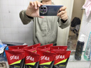 名创优品（MINISO）300g重磅连帽卫衣男开衫衣服春秋高级感山系复古oversize大码外套 棕榈绿 常规 M 170(30天质量问题全额退) 实拍图