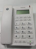 摩托罗拉（Motorola） CT210C有绳板机 免电池 桌墙两用 简约时尚 固话家用办公商务电话机座机 CT210白色 实拍图
