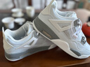 佐馆秋冬季新款厚底气垫运动鞋情侣百搭篮球鞋加绒加厚休闲增高小白鞋 白灰色【标准尺码】 42 实拍图