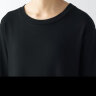 无印良品（MUJI）女式 粘纤混 宽松版 连衣裙 女装裙子春秋 FD1JVC4S 黑色 XL （165/92A） 晒单实拍图