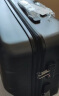 小米行李箱男万向轮拉杆箱大容量商务旅行箱女密码箱24英寸黑色 实拍图