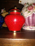 京珐（JINGFA）北京市珐琅厂  铜胎掐丝珐琅（北京景泰蓝）京珐牌   2# 茶叶罐 红色（单只） 实拍图