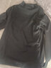 策息两件装冬季长袖T恤加绒打底毛衣男士高领打底衫纯色中领保暖上衣 蓄热【两件装】黑色+黑色 加绒 3XL -建议150-165斤左右 实拍图
