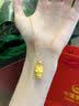 中国黄金（CHINA GOLD）足金元宝龙吊坠男女款萌龙黄金项链生肖本命龙年新年生日礼物 元宝龙吊坠【赠银镀金链】约2.1g 实拍图