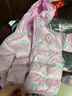 迪士尼儿童羽绒服外套秋冬女童轻薄连帽宝宝短款大童白鸭绒V418迷彩130 实拍图