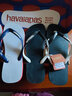 havaianas哈唯纳Top Mix人字拖时尚海边情侣沙滩拖外穿夏平底拖鞋 1069-黑色 43-44 实拍图