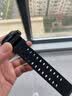 Mtin树脂表带表壳适配卡西欧G-SHOCK手表带GA110 140 GD120GLS GAX100 哑光黑色蓝字 16mm 实拍图