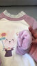 戴维贝拉（DAVE＆BELLA）加绒保暖秋冬儿童卫衣休闲女童套头衫男童衣服幼童上衣宝宝打底衫 粉色 120 cm（建议身高110-120cm） 实拍图