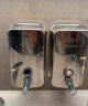 莫顿（MODUN）MD-1618 手动不锈钢皂液器 酒店壁挂皂液瓶洗手液器皂液洗手液器 晒单实拍图