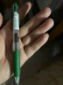斑马牌（ZEBRA）JJ15 按动中性笔 签字笔 0.5mm子弹头啫喱笔水笔 学生彩色手账笔 深翠绿色 实拍图