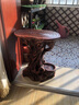 法卡威花架中式花盆架子室内客厅阳台复古花几盆景摆件仿木落地底座装饰 仿木底座   80公分 实拍图