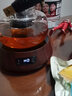 唐述耐高温玻璃茶具提梁煮茶壶烧水泡茶壶养生壶白茶家用电陶炉煮茶器 禅道款煮茶壶+A19黑檀木色 900ml 实拍图