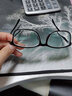 帕娜美菈【顺丰发货】防辐射眼镜男女近视眼镜框电竞游戏手机无度数防蓝光 亮黑色防辐射 【 防蓝光】1.67非球面,留言度数 实拍图