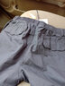 守约贤者新款春秋季宽松薄款工装裤男士肥加大码休闲裤户外多口袋长裤纯棉 A2226烟灰 4XL【建议体重200-220斤】 实拍图