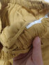 无印良品（MUJI） 女式 麻 宽版裤裤子女款夏季款长裤休闲裤阔腿裤 BE1SKC4S 烟熏黄色 M(160/66A) 晒单实拍图