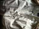 简蜓小西装女棉麻夏季新款韩版休闲外套女七分袖短款亚麻小个子西服 中袖白色小西装 2XL（建议：120-130斤） 晒单实拍图