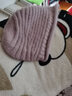 京京怡帽子女士秋冬季韩版百搭时尚保暖套头月子帽日系加厚针织毛线帽潮 粉色 M(56-58cm)BC包头帽 实拍图