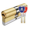 RESET防盗门锁芯入户门C级锁芯多轨道铜大门锁芯8钥匙RST-136 90P37.5 实拍图