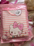 Hello Kitty女童内衣套装棉儿童秋衣套装秋冬秋衣秋裤家居服睡衣裤秋装 【春秋F款】粉白条纹 55502 150 适合145-155cm 实拍图