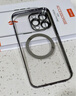 HotFire适用苹果15promax手机壳 iPhone 15 Pro Max保护套 电镀磁吸防摔升级镜头全包男女同款壳-静夜黑 实拍图