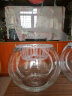 易萌 小鱼缸 金鱼缸 小型桌面创意鱼缸 水培容器 水培植物花瓶 家用客厅鱼缸 圆形玻璃鱼缸20cm 晒单实拍图