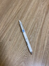 晨光（MG） 晨光时空舱考试专用中性笔按动静音笔结构速干大容量0.5mm超黑笔软胶握杆刷题笔 【经典款-小分贝】1支白杆+5支笔芯 实拍图