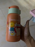 乐扣乐扣儿童保温杯吸管杯子幼儿园水杯宝宝316保温壶小学生上学背带水壶 【一杯三盖】艾洛迪500ml 实拍图