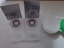 博士伦美瞳 彩色隐形眼镜双周抛 大小直径男女近视隐形眼镜 蕾丝明眸美瞳双周抛6片可爱晶灰475度 实拍图