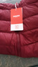 鸭鸭（YAYA）轻薄羽绒服女冬短款2025年秋冬新款高端时尚女款轻便韩版保暖外套 酒红色【连帽款】 3XL 实拍图