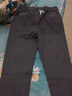 牛狼谷春夏英伦条纹商务西裤男士休闲裤直筒修身弹力格子休闲长裤子 1913格子浅灰色 32 实拍图