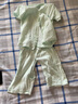 优奇婴儿衣服夏季套装宝宝夏装短袖儿童夏装分体两件半袖套装空调睡衣 【升级新款】可爱蛋仔 80 实拍图
