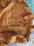 茵曼2023年秋季女装新款复古刺绣设计感宽松显瘦外套短夹克 春泥棕 XL 实拍图