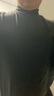 凡客诚品（VANCL）舒弹绒远红外升温半高领打底衫男女同款 男-灰色 3XL 185/100A 实拍图