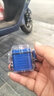 钨丝充电打火机防水带灯送男友高档创意个性潮男士新款防风点火器 蓝色 实拍图