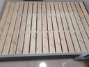 浪歌床 无床头床排骨架床架可定制无靠背床双人床民宿酒店公寓单人床 纳米科技布床【浅灰色】 1350*2000【纯天然无异味】 实拍图