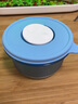 特百惠（Tupperware）微波饭盒400ml小萌碗三件套可冰箱冷冻可微波炉加热密封保鲜盒 微波小萌碗紫色 单件装 实拍图