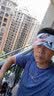 奥尼捷（AONIJIE）遮阳帽跑步空顶帽马拉松男女夏季户外徒步骑行鸭舌帽无顶太阳帽 实拍图