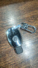 Qidian适用于老款奔驰钥匙套a级C级E级S级glc260GLE300C200lglbA包扣壳 极光银 钥匙套+五金扣 实拍图