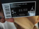NIKEAJ JORDAN SPIZIKE LOW (GS) 女码椰奶色运动篮球鞋FQ3950-100 37.5 晒单实拍图