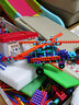 POPULAR PLAYTHINGS竹节棍积木玩具男孩3-6岁幼儿园儿童早教汽车建筑立体拼插模型 90004柔性竹节棍400片 实拍图