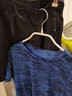 FNMM运动套装男短袖夏季休闲两件套健身服大码宽松短裤t恤跑步速干衣 蓝衣黑裤 XXL（120-140斤） 实拍图