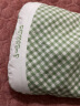良良（liangliang）婴儿枕头宝宝0-1-3岁定型枕新生儿童加长护型枕头绿格小蛙 晒单实拍图